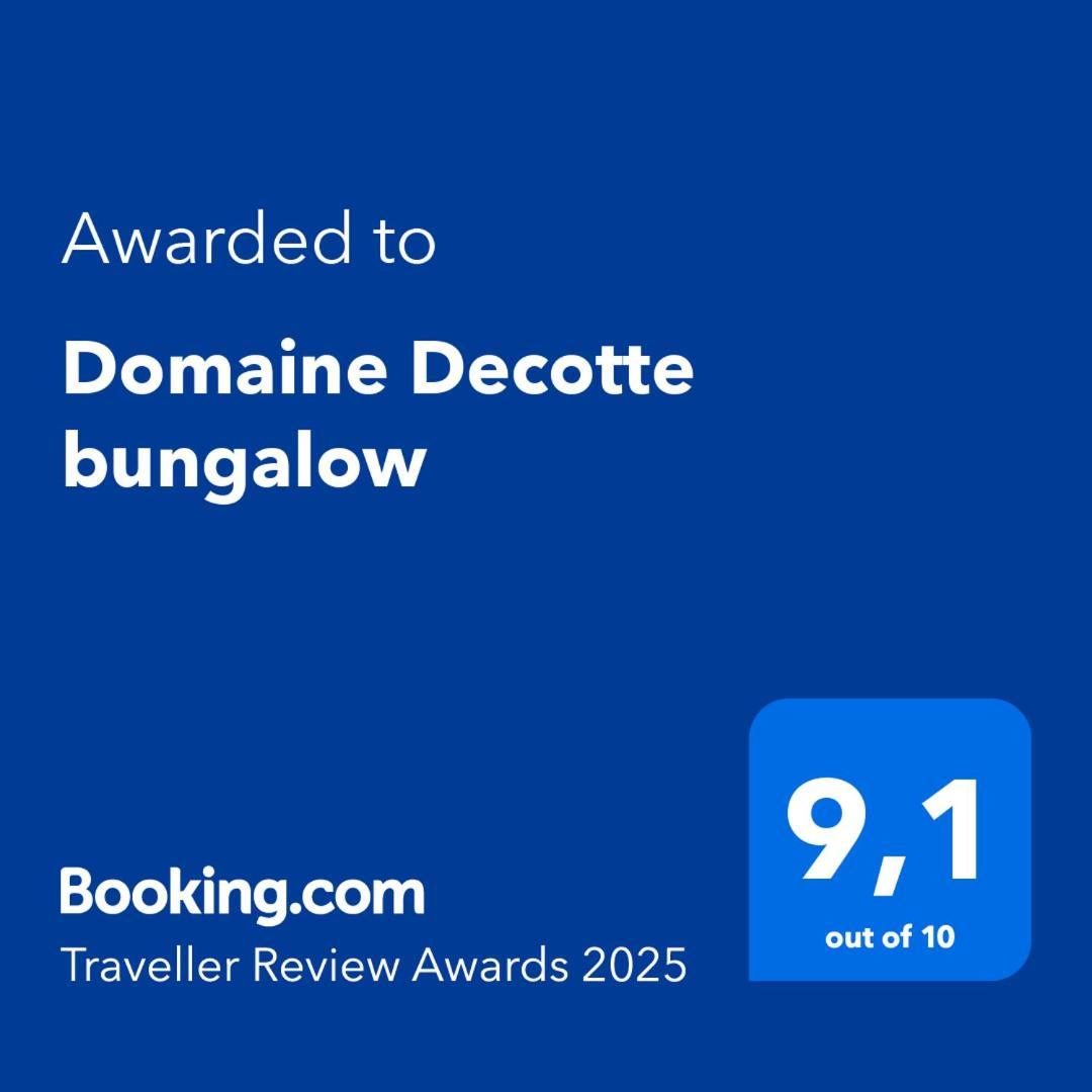 Domaine Decotte Bungalow Sainte-Suzanne Eksteriør bilde